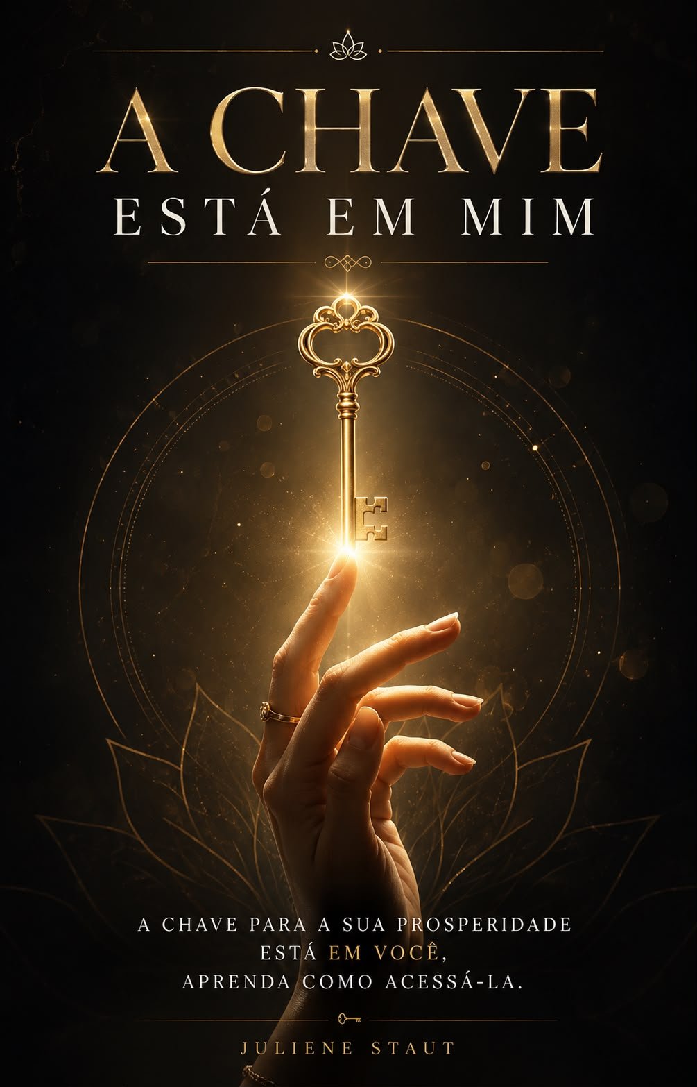 Capa do e-book A Chave Está Em Mim, de Juliene Staut